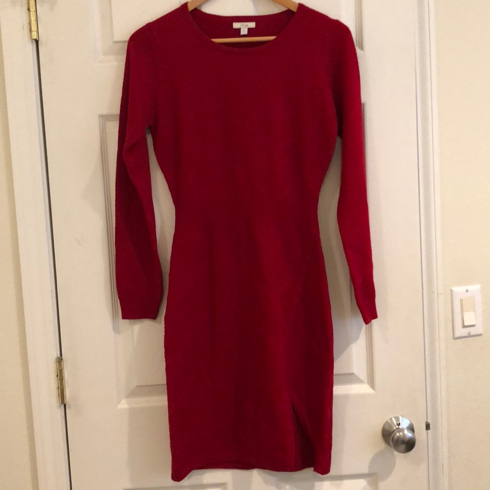 NWOT 🍒 Red Sweater Dress 🍒